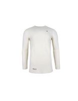 camiseta de montana joluvi termico merino base blanco