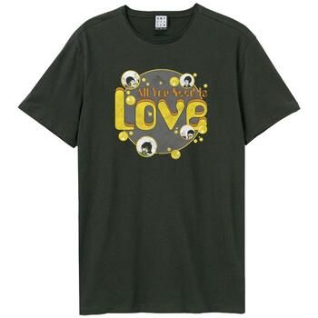 Amplified Clothing Camiseta manga larga All You Need Is Love para mujer