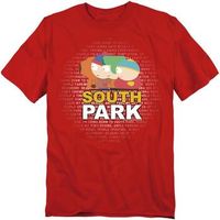 south park camiseta lyrics para mujer