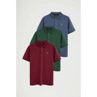 polo club polo pack 3 - rigby go polo ss vo db-bg-g para hombre