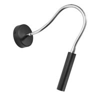 aplique de pared asni negro