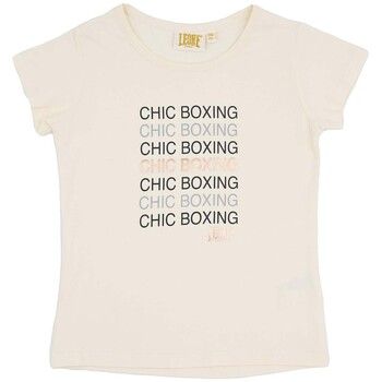 Leone 1947 Camiseta Girl Short Sleeves Chic Girl para niña