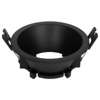 aro empotrable oniro redondo al36xd85cm policarbonato pc negro
