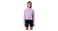 crop sweat circle get lucky rosa lila