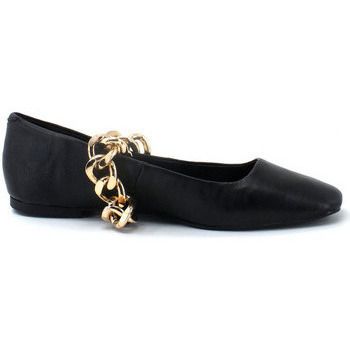 Steve Madden Bailarinas Queenie Ballerina Punta Catena Black QUEE03S1 para mujer