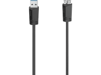 cable usb a micro - hama 00200626 de microusb usb-a 075 m 30 negro