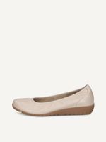 caprice ballerina beige made of leather size 42