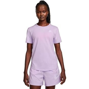 Nike Camiseta T-shirt Sportswear Club Essentials violet para hombre
