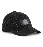 ax armani exchange para mujer xw001894af18855mc329 gorra baseball hat negro osfa algodon clasico