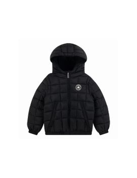 Chaqueta Converse Mdwt Puffer Negro Niño