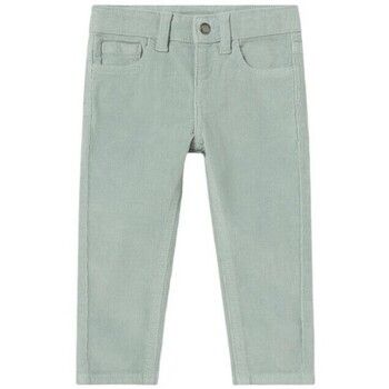 Mayoral Pantalones 502 PANTALON BASICO SLIM FIT Verde para niño