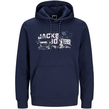 Jack & Jones Jersey 12261670 JCOOUTDOOR LOGO SWEAT HOOD SN NAVY BLAZER para hombre
