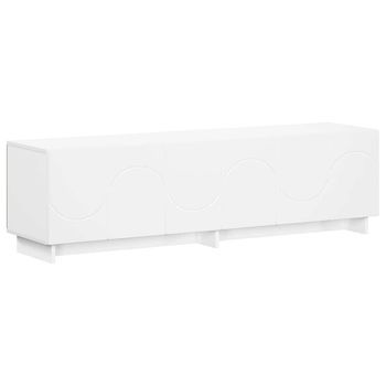 Soporte De Tv 140 X 34,5 X 40 Cm Blanco Madera De Ingeniería Vidaxl