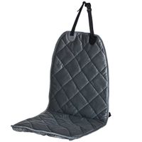 pawhut funda de asiento delantero de coche para mascota antideslizante con ancla y correa envolvente para camiones furgonetas suv   aosom espana