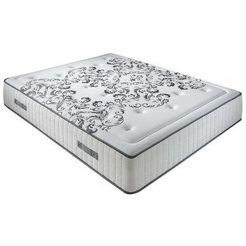 Colchón Muelles Ensacados Queen 28 Cm Acogida Gradual-135x182-blanco
