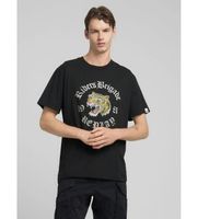 replay para hombre m32220002660 camiseta tigre estampado negro l casual algodon manga corta