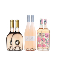 pack 6 botellas vive la provence vino rosado francia  450 cl 115