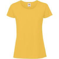 fruit of the loom camiseta iconic premium para mujer