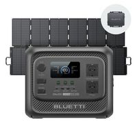 bluetti elite 300 30144wh con panel solar 500w 2400w ca pico 4800w bateria lifepo4 diseno compacto