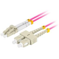 cable de fibra optica lanberg fo-lusu-md41-0020-vt 2 m lcsc om4