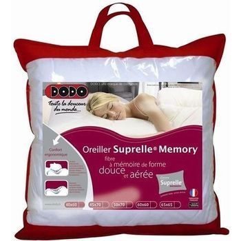 Almohada De Memoria Suprelle Memory 65x65cm Dodo Blanco