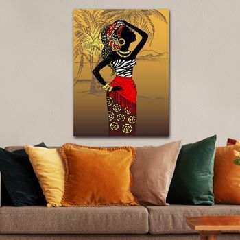 Pintura Decorativa Lienzo 152765597_70100 Multicolor 70x100 Cm