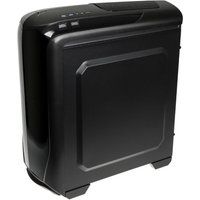 kolink aviator atx mid-tower pc case - gunmetal transparent