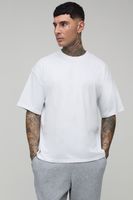 camiseta tall basica oversize blanco