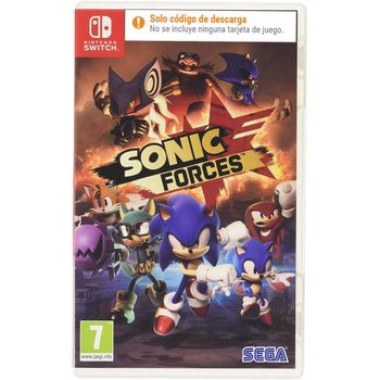 Sonic Forces (Código descarga en la caja) - Nintendo SWITCH - PAL España - Envíos 24/48 horas