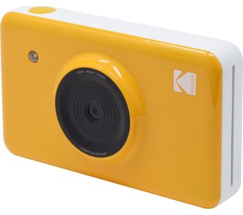KODAK Mini Shot KODMSY Instant Camera - Yellow, Yellow