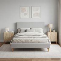 armario de noche 2 uds - dormitorio - madera de ingenieria - roble sonoma 43x345x50cm