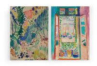 set 2 lienzos 60x40 matisse