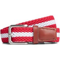 jack  jones cinturon 12118114 jacspring woven belt noos stripe chinese red para hombre