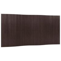 biombo divisor de bambu marron oscuro ancho 400 cm alto 165 cm vidaxl
