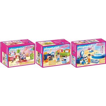 Dollhouse Juego De 3 Piezas 70209 + 70210 + 70211