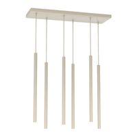 lampara colgante uza moca 6 luces