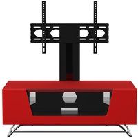 chromium 2 cantilever cro2-1000bkt-re 1000 mm tv stand with bracket - red red