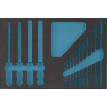 Hazet 163-55l Cubeta De Espuma Suave De 2 Componentes ∙ 519 Mm X 342 Mm