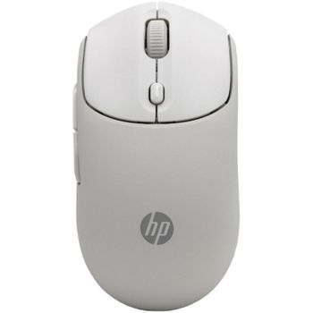 Ratón HP 400 Inalámbrico Dual Bluetooth/USB 2.4GHZ Silencioso Batería 24 Meses 6000DPI Silicona Suave Beige