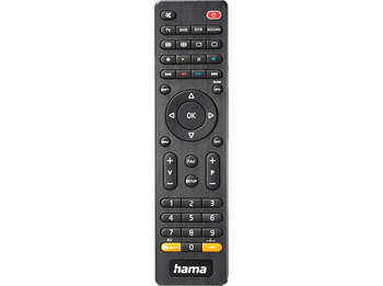 Mando a distancia - Hama 221052, Universal, Para Smart TV, Alcance 10m, Negro