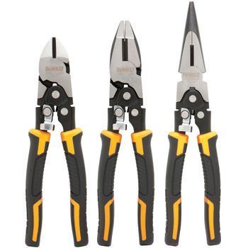 Dewalt Dwht0-70485 Set De 3 Alicates Con Acción Compuesta