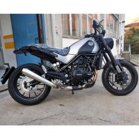silenciador de escape benelli leoncino 500 -20 mistral conico