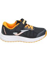 zapatillas running joma victory jr 25 negras y naranjas para nino 33