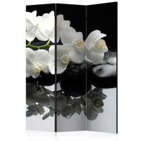 biombo - spa stones and orchid 135x172 cm