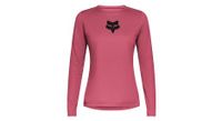 camiseta de manga larga fox ranger ranger fox head rosa para mujer