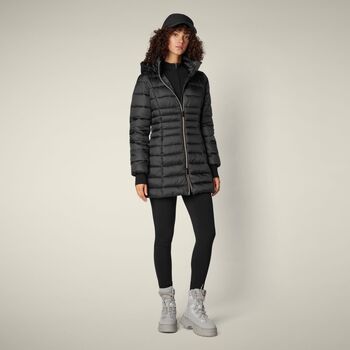 Save The Duck Abrigo D47300W IRIS21 REESE-10000 para mujer