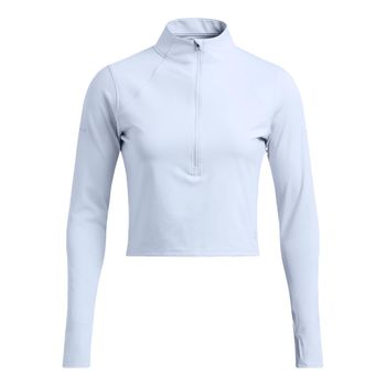 Under Armour Launch Elite Half Zip Camiseta De Running Mujeres-Azul