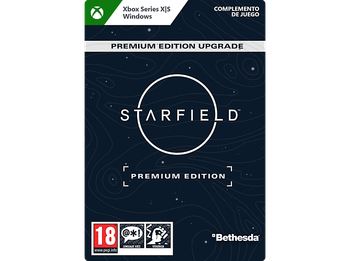 Xbox Series X S & Windows PC Starfield Premium Edition Upgrade (Código de descarga) *Juego base se vende por separado​