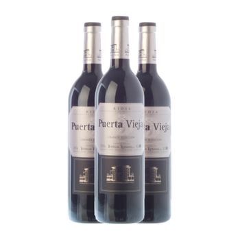 Bodegas Riojanas Vino Tinto Puerta Vieja Selección Rioja Crianza Botella Magnum 1,5 L 13% Vol. (pack De 3 Unidades)