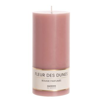 Vela perfumada color rosa Alt. 15 490g
